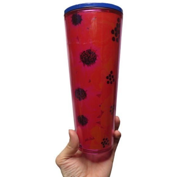 Starbucks Summer 2022 Dancing Blooms Hibiscus‎ Flower Lid 24oz Venti Tumb… - Picture 6 of 6